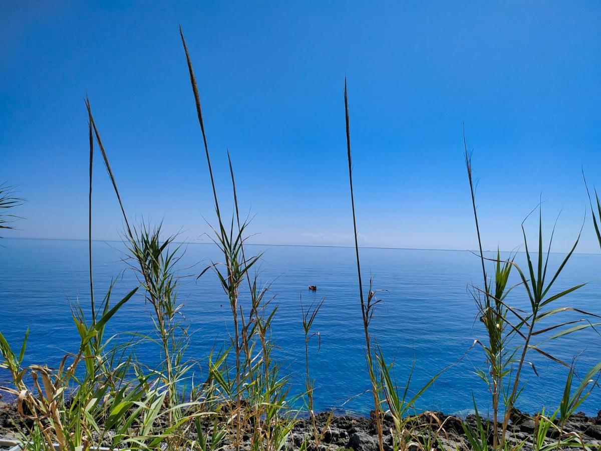 Вілла Marina Di Andrano - Alisso, Casa Vista Mare Con Parcheggio Privato E Wifi Екстер'єр фото
