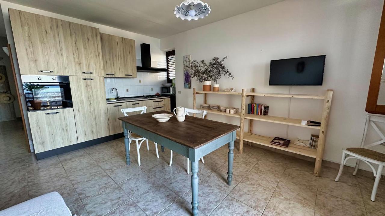 Вілла Marina Di Andrano - Alisso, Casa Vista Mare Con Parcheggio Privato E Wifi Екстер'єр фото